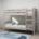 Flexa Classic stapelbed rechte trap grey