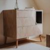 Quax Cocoon commode Natural Oak sfeer
