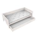 Lifetime bed met bedlade whitewash