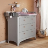 Leander Classic commode met changing unit grey sfeer