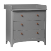 Leander Classic commode met changing unit grey1