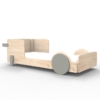 Mathy by Bols discovery bed enkel cement grijs