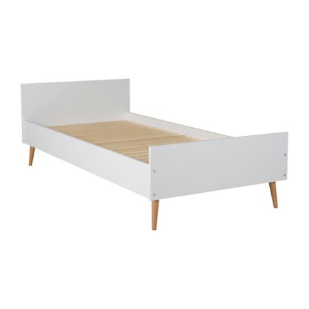Quax Cocoon Ice White 90x200 bed