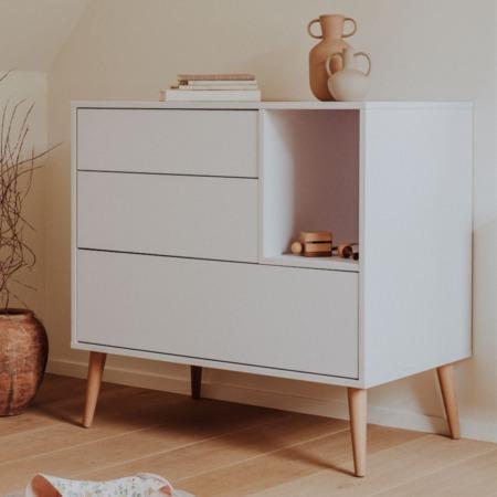 Quax cocoon commode Ice White sfeer