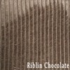 Kidsdepot Stoffmuster Riblin chocolate
