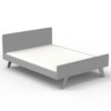 Mathy By Bols Madavin bed 140 cement grijs