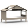 Mathy By Bols boomhut bed Star zonder lade taupe
