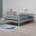 Flexa Classic bed 140x200 Grey Washed