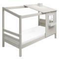 Flexa Classic bed met half huis white wash2