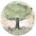 Hartendief muursticker mini lenteboom