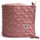Sebra quilted bedbumper Blossom Pink