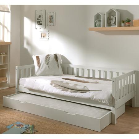 Vipack kajuitbed Fritz met rolbed wit1
