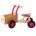 Van Dijk Toys bakfiets roze
