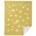 Klippan katoenen deken Shooting Star mustard