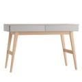 Pinio Swing Grey hoog bureau