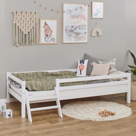 Eco Dream bed 90 uitval en trap wit