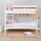 Hoppekids ECO comfort stapelbed 160 wit