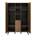 Bopita 3drs kast Zara walnut3