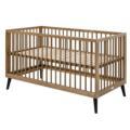 Bopita bedbankje Zara walnut2