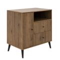 Bopita commode Zara walnut3