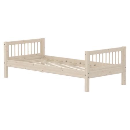 Flexa Classic bed spijlen 90 white washed