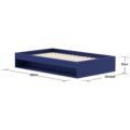 Flexa Grow bed 120 sapphire blue2