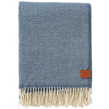 Klippan plaid Hugo Dusty Blue