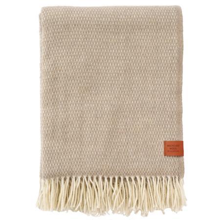 Klippan plaid Hugo Taupe