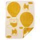 Klippan wiegdeken Balloon yellow