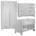 Pinio Calmo 3 dlg babykamer grijs
