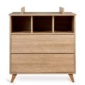 Quax Loft commode met barrier Honey Ash