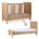 Quax Loft omvormbaar bed Honey Ash