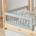 Pinio Housebed uitvalbeschermer 90x200 Basic grijs sfeer