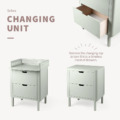 Sebra commode Mist Green3