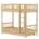 Flexa Classic RAW extra hoog stapelbed spijlen
