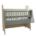 Mathy by Bols 4-in-1 Asymetry Co-sleeper/Wieg/Bankje/Bureau - Diverse kleuren11