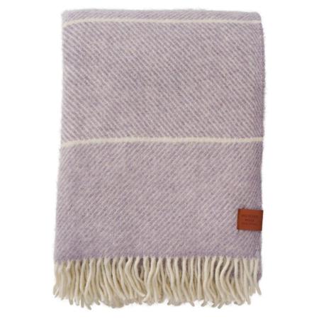 Klippan wollen Plaid Frank Purple