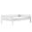 Lifetime bed met achterzijde 120 wit