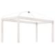 Lifetime hemelframe middenhoog whitewash