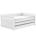 Lifetime kajuitbed 120 wit met lade en slaaplade