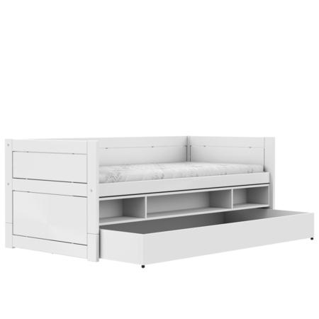 Lifetime kajuitbed met opbergbox en lade wit1