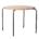 Kidsdepot tafel Circle zwart