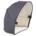 Sebra kap babynest Blue Olive