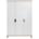 Infanskids Color 3-deurskast wit naturel1