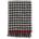 Klippan plaid Dogtooth Black Red