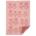 Klippan wollen wiegdeken Hand in Hand rose brown