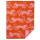 Klippan wollen wiegdeken Jump Orange Pink