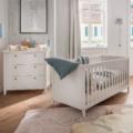 Infanskids 2-dlge babykamer Solvita wit met knopjes sfeer