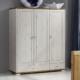Infanskids Vita 3-drskast wit provence