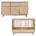 Quax Kyo 2-delige babykamer met commode XL - Honey Ash (Ledikant 70 x 120)